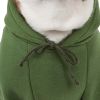 Fashion Plush Cotton Pet Hoodie Hooded Sweater - X-Small