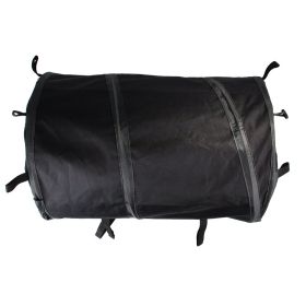 Foldable Automotive Pet Pad Backseat Tent (Option: Black-Large)