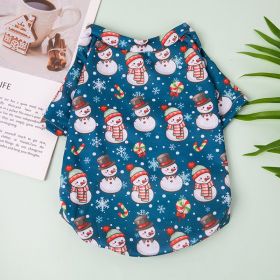 New Christmas Dog Clothes (Option: Christmas Thin Sweater 08-M)