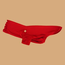 Pet Base Coat Dachshund Dog Clothing (Option: Red-Long One)